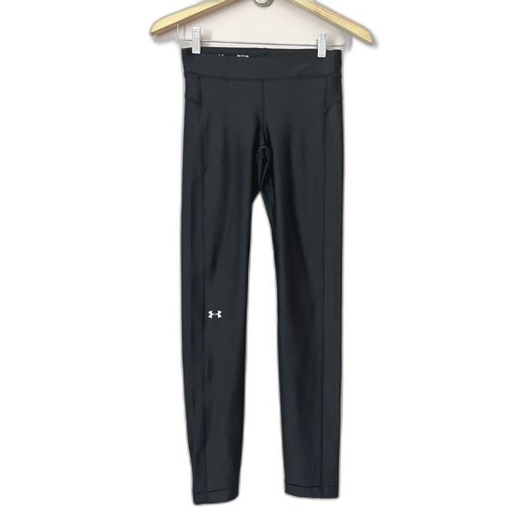 Under Armour Pants - Under Armour Heat Gear Legging Pant Black Small Workout Gym Compression Fitness